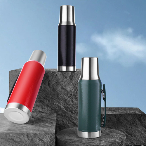 Argentinian Yerba Mate Thermos Adventure Stainless Steel Vacuum Insulated With Bombilla and Handle Travel Tumbler