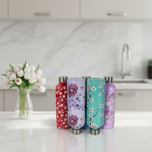 Factory Wholesale Colorful Reusable Double Wall Vacuum Insulated Stainless Steel 304 12-24 Hours Thermal Insulation BPA Free