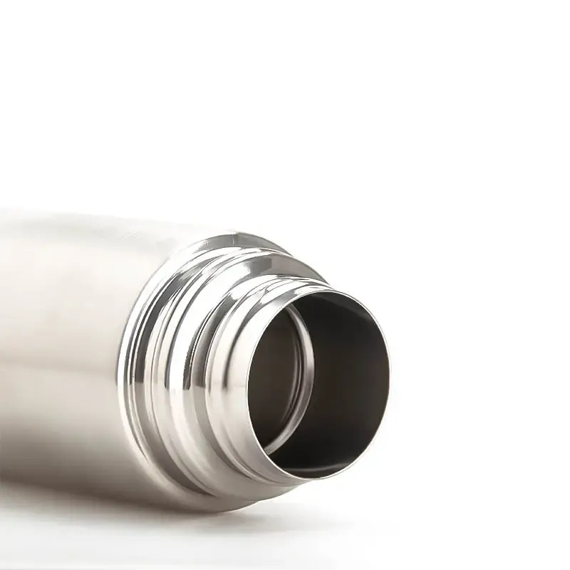 Garrafa de água Termos Water Bottle em aço inoxidável, formato de bala, colorida, OEM, modelo 2024, grande sucesso de vendas.