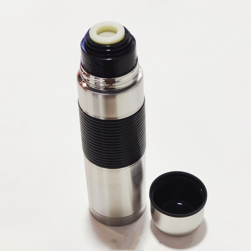 Garrafa de água Termos Water Bottle em aço inoxidável, formato de bala, colorida, OEM, modelo 2024, grande sucesso de vendas.