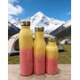 Gradient Stainless Steel Insulated Water Bottle Leak-Proof, Double-Walled Vacuum Flask for Outdoor Hiking, Office & Daily