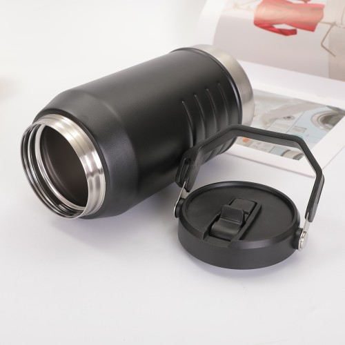 Large Capacity Water Cup Ice Cooling Double Wall Stainless Steel Seal Insulated Water Bottle