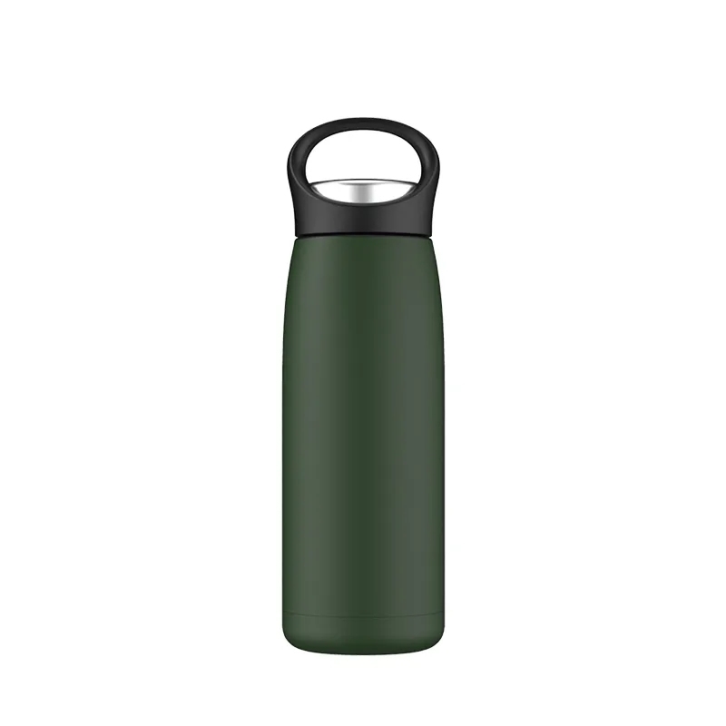 Custom Tragbare, auslaufsichere, isolierte Doppelwand-Sport-Trinkflasche aus Edelstahl 304