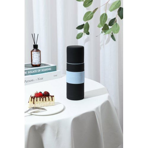 Factory 2024 Hot Sale New Rubber Coating Double Wall Stainless Steel Insulated Vacuum Mate Thermos Cup with Spout