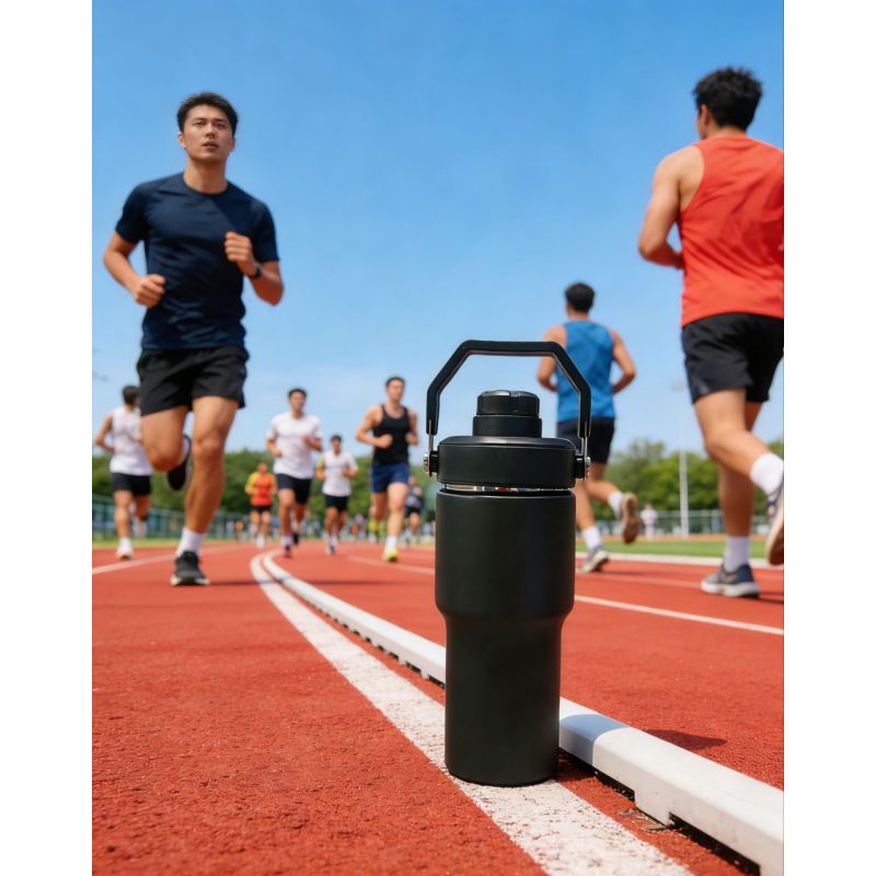 Portable high quality double wall insulated stainless steel thermos cup suitable for indoor outdoor daily use