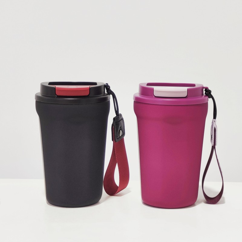 Fashion Double Wall Stainless Steel Coffee Mug Insulated Tumbler Thermos Water Bottle with Lid