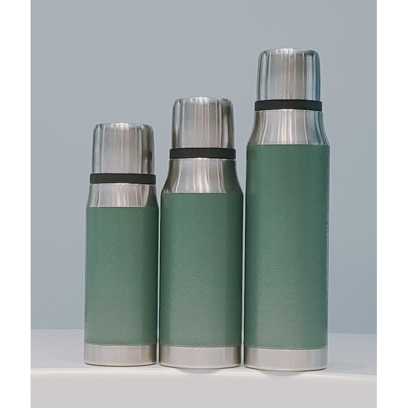 Classic Big Capacity Outdoor Double Wall Stainless Steel Vacuum Flask  Mate Thermos Travel Bottle