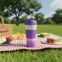 Bestseller: Klassischer, umweltfreundlicher, vakuumisolierter, auslaufsicherer und BPA-freier tragbarer Thermosbecher aus Edelstahl (450 ml) für unterwegs – ideal fürs Business.
