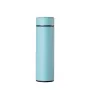 Bottiglia d'acqua a doppia parete in acciaio inox da 480 ml, bottiglia sportiva colorata, adatta per bere direttamente acqua bollente, materiale metallico