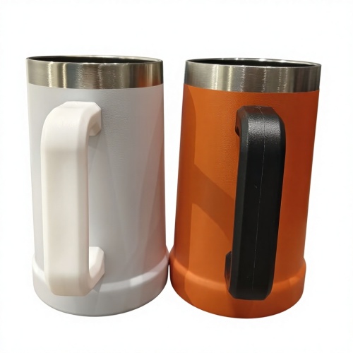 Wholesale Outdoor Party 710ML Beer Mug Stainless Steel Double Wall Vacuum Thermos Insulated Eco-Friendly Travel Water Bottle