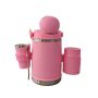 Premium Vacuum Insulated Stainless Steel Water Bottle Set with Mate Spoon and Mate Cup, Perfect for Outdoor and Indoor Use