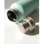 Stainless Steel Double Wall Vacuum Insulated Thermos Water Bottle Bamboo Lid-12-24 Hours Thermal Performance BPA Free for Travel