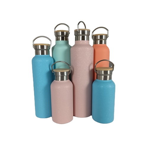 Stainless Steel Double Wall Vacuum Insulated Thermos Water Bottle Bamboo Lid-12-24 Hours Thermal Performance BPA Free for Travel Stainless Steel Double Wall Vacuum Insulated Thermos Water Bottle Bamboo Lid-12-24 Hours Thermal Performance BPA Free for Travel