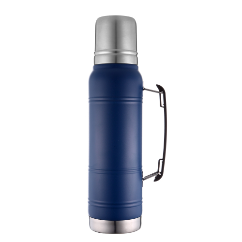 Classical Stainless Steel Thermos 40oz Insulated Water Bottle with Lid for Drinks for Camping and Travel