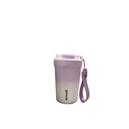 Stylish square eco friendly portable double wall stainless steel thermos cup for work daily life outdoor activities and more