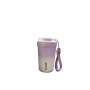 Stylish square eco friendly portable double wall stainless steel thermos cup for work daily life outdoor activities and more