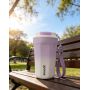 Stylish square eco friendly portable double wall stainless steel thermos cup for work daily life outdoor activities and more
