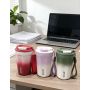 Stylish square eco friendly portable double wall stainless steel thermos cup for work daily life outdoor activities and more