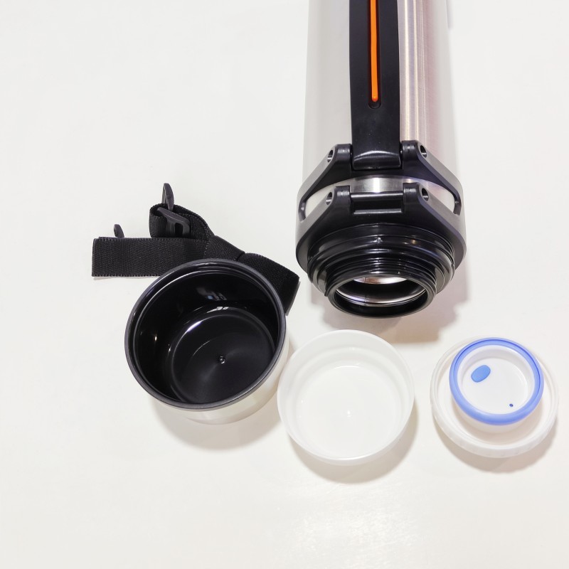 Outdoor Thermos Water Bottle with Tea Filter 304 Stainless Steel Thermal Cup Leak-proof Vacuum Flask Sports