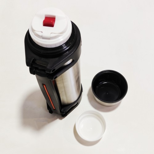 Outdoor Thermos Water Bottle with Tea Filter 304 Stainless Steel Thermal Cup Leak-proof Vacuum Flask Sports