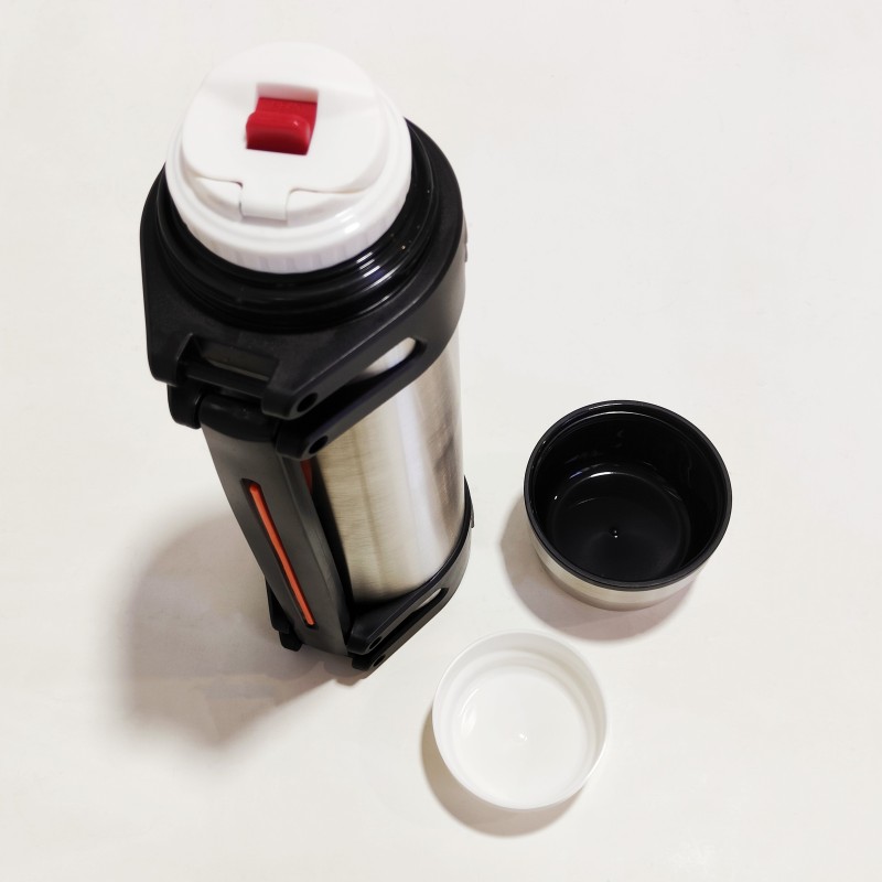 Outdoor Thermos Water Bottle with Tea Filter 304 Stainless Steel Thermal Cup Leak-proof Vacuum Flask Sports