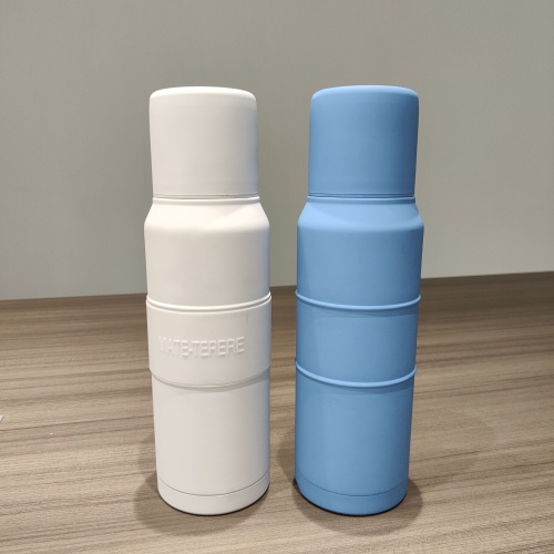 New 1000ml Double Wall Stainless Steel Water Bottle Yerba Mate Tea Cup Gourd Madai Tumbler