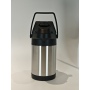 3L Coffee Dispenser Air Pump 12 -24Hour Heat Cold Retention Stainless Steel Water Thermos Airpot
