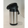 3L Coffee Dispenser Air Pump 12 -24Hour Heat Cold Retention Stainless Steel Water Thermos Airpot