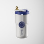 450ml Stainless Steel Coffee Cup Modern Design Portable Rope Smart Thermal Vacuum Cup Temperature Display Water Cup Companion