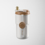 450ml Stainless Steel Coffee Cup Modern Design Portable Rope Smart Thermal Vacuum Cup Temperature Display Water Cup Companion