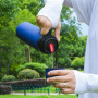 Garrafa térmica de aço inoxidável 304 de alta qualidade, 1 litro, com parede dupla isolada, formato cilíndrico, ideal para chá mate. Perfeita para esportes e para beber água.