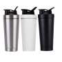 Individuell gestalteter, isolierter Protein-Shaker aus Edelstahl mit Waage für Fitnessstudios