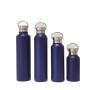 Travel Double Walled Vacuum Insulated Water Bottle Leak-proof Wide Mouth Stainless Steel Water Bottle