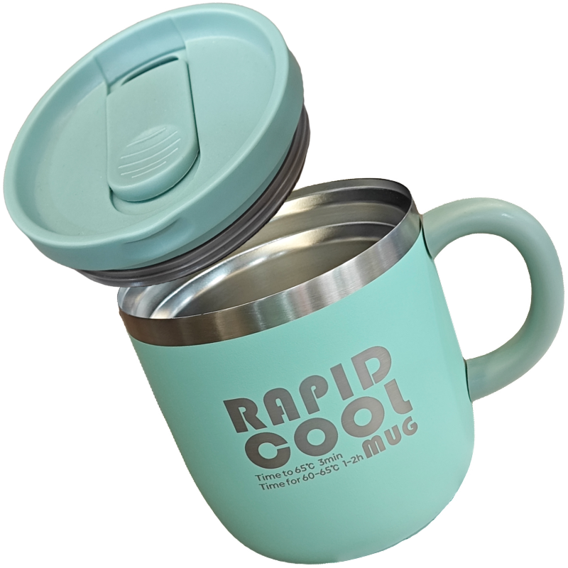 New Wholesale 260ml Three Wall Insulated Tumblers Stainless Steel Water Cup Tea Coffee Mug Rapid Cool Mug