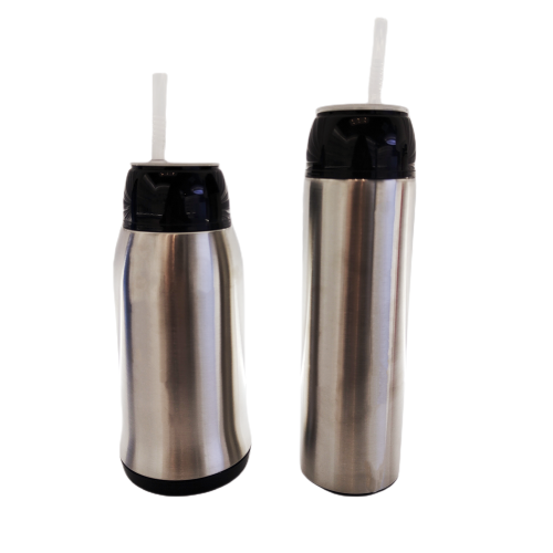 Factory Direct Sale Double Wall Stainless Steel and PP Plastic Insulated Mate Tea Cup Argentina Mate Bottle