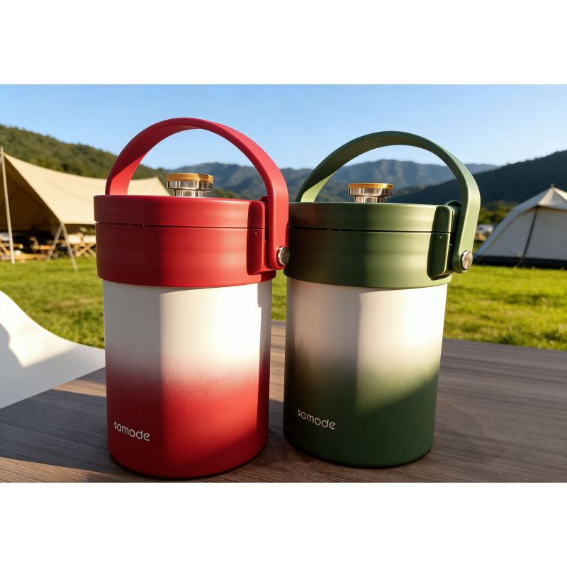 Wholesale 304 Stainless Steel Multi-Layer Insulated Heatable Food Jar Portable Lunch Box for Office Workers and Students