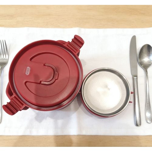 Wholesale 304 Stainless Steel Multi-Layer Insulated Heatable Food Jar Portable Lunch Box for Office Workers and Students