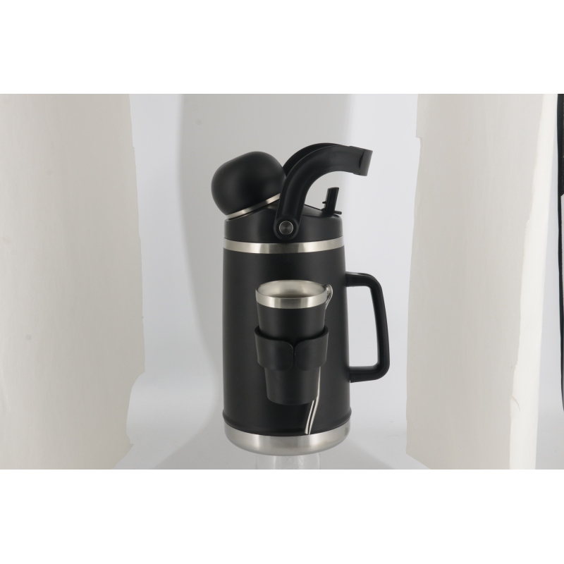 Premium Vacuum Insulated Double Wall Stainless Steel Set with Mate Bombilla and Mate Cup Water Bottle