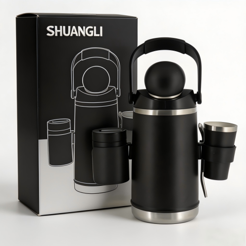 Premium Vacuum Insulated Double Wall Stainless Steel Set with Mate Bombilla and Mate Cup Water Bottle