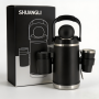 Premium Vacuum Insulated Double Wall Stainless Steel Set with Mate Bombilla and Mate Cup Water Bottle