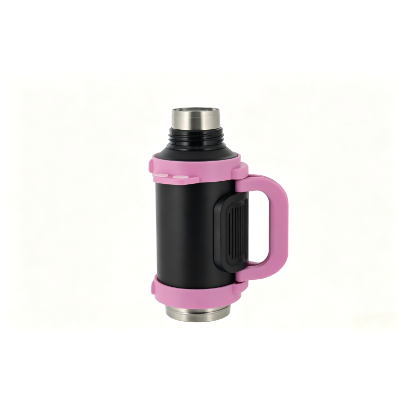 1000ML Stainless Steel Vacuum Insulated With 2pcs Mate Cups Tumblers Folding Handle and 2pcs Bombilla Yerba Mate Thermos
