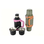 1000ML Stainless Steel Vacuum Insulated With 2pcs Mate Cups Tumblers Folding Handle and 2pcs Bombilla Yerba Mate Thermos