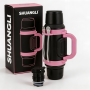 1000ML Stainless Steel Vacuum Insulated With 2pcs Mate Cups Tumblers Folding Handle and 2pcs Bombilla Yerba Mate Thermos