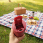 Beliebte, hochwertige, klassische 500-ml-Thermoskanne aus Edelstahl mit 12–24 Stunden Wärmedämmung und Farbverlauf für Outdoor-Aktivitäten