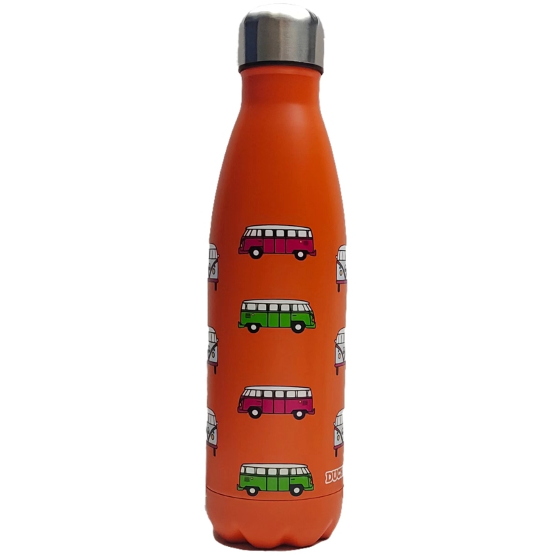 500ML Customized 304 Double Wall Stainless Steel Vacuum Thermos Flask Bottle With 3D Printing