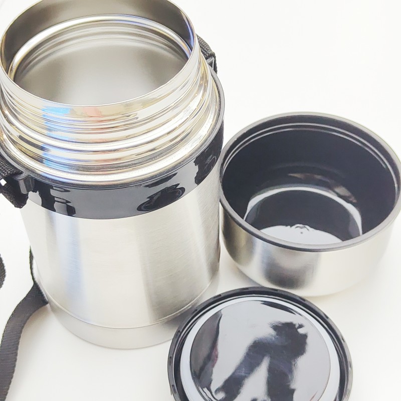 Tragbare, multifunktionale, vakuumisolierte Lunchbox aus Edelstahl 304