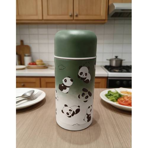 Gradient Design Insulated Food Canister, Stainless Steel Vacuum Thermal Lunch Box with Leak-Resistant Cap for Kids and Office