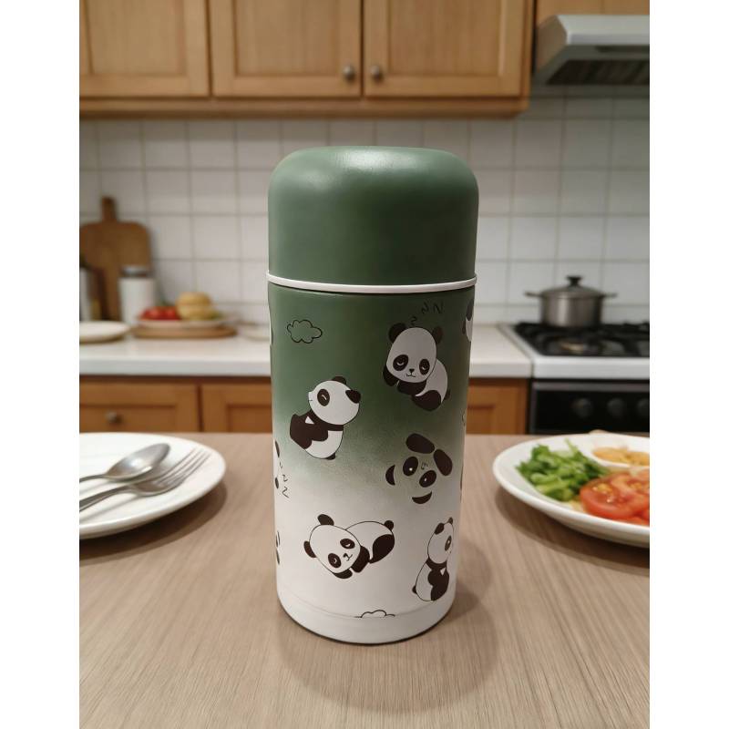 Gradient Design Insulated Food Canister, Stainless Steel Vacuum Thermal Lunch Box with Leak-Resistant Cap for Kids and Office