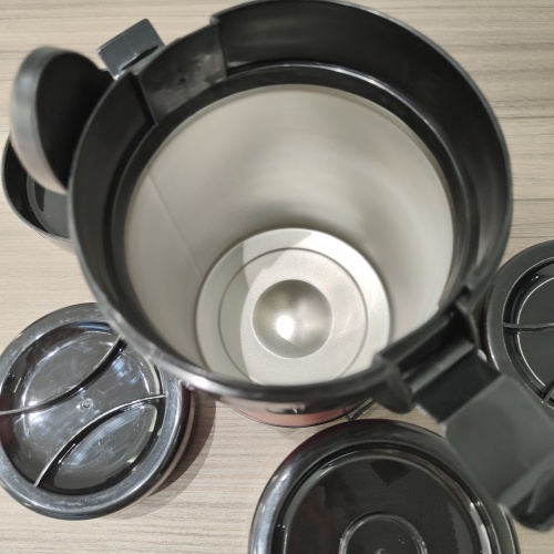 Three Layer Stainless Steel Vacuum Insulated Sealing Fresh Food Box Lunch Box Leakage-Proof Soup Pot Cutlery Set Lunch Jar