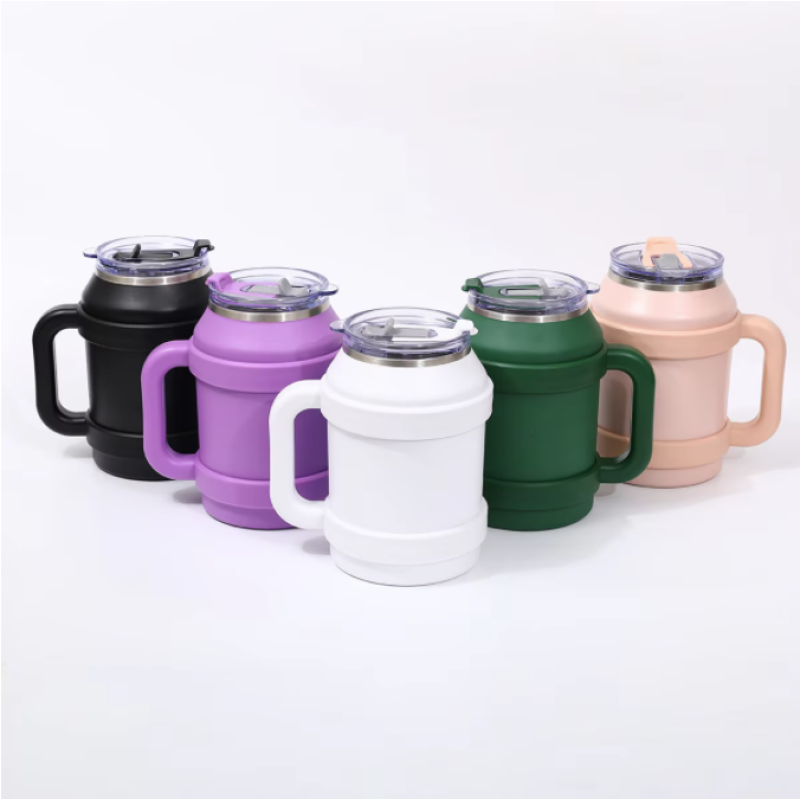 304 Stainless Steel Vacuum Cup  Outdoor Portable Large Capacity Water Bottle